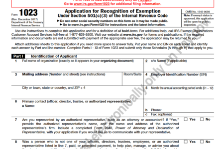 Form 1023