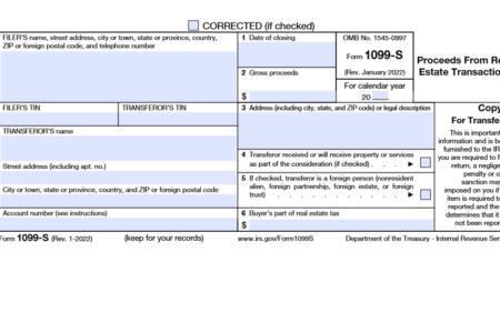 Form 1099-S